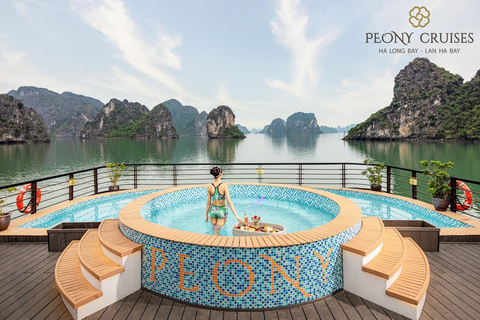 Hanoi: 2-Day Lan Ha, Halong 5-Star Cruises w/Balcony,Bathtub From Hanoi: 2 Days Halong 5 Stars Cruise w/ Balcony, Bathtub