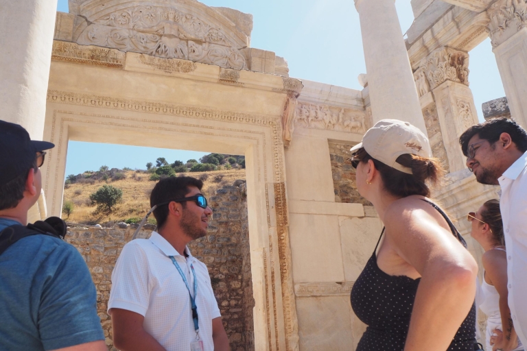 Vanuit Kusadasi: halve dagexcursie Efeze in kleine groep