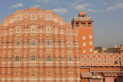 Local Jaipur city sightseeing with options Private car with driver and local guide for sightseeing