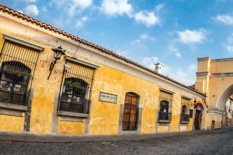 From Guatemala City: La Antigua and Hot Springs Combo Tour