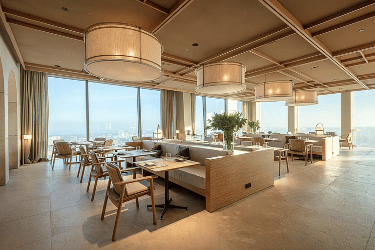 Gdańsk: Spanish wine tasting & tapas selection on 33rd floor