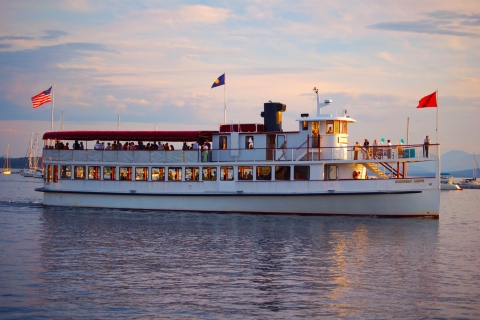 Boston: Harbour Sunset Yacht CruiseStandaard vertrektijd