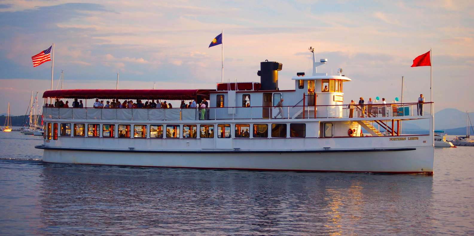 Boston Harbor Sunset Yacht Cruise GetYourGuide