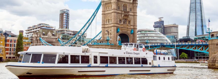 London: Cruise på Themsen fra Westminster til Greenwich