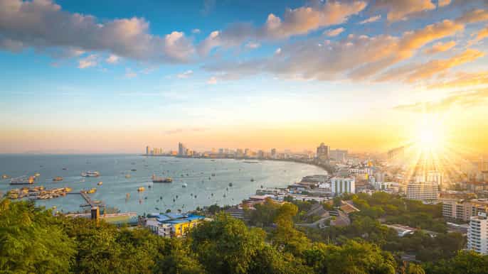 from bangkok pattaya city day trip with private driver