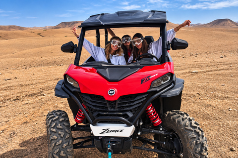 Marrakech: Agafay Desert 4-Seater Buggy Tour with Mint Tea