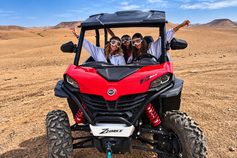Marrakech: Agafay Desert 4-Seater Buggy Tour with Mint Tea