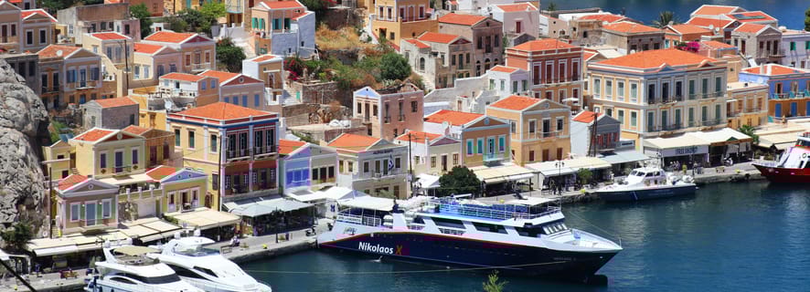 From Rhodes: Symi Island Full Day Trip by Boat