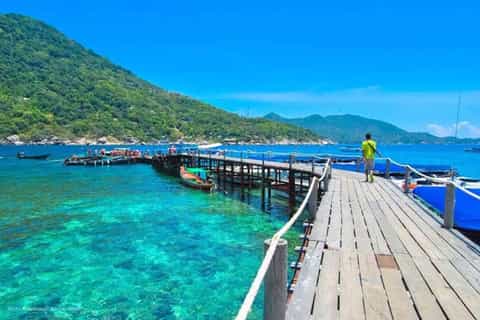 Koh Tao & Koh Nang Yuan Day Trip by Speedboat