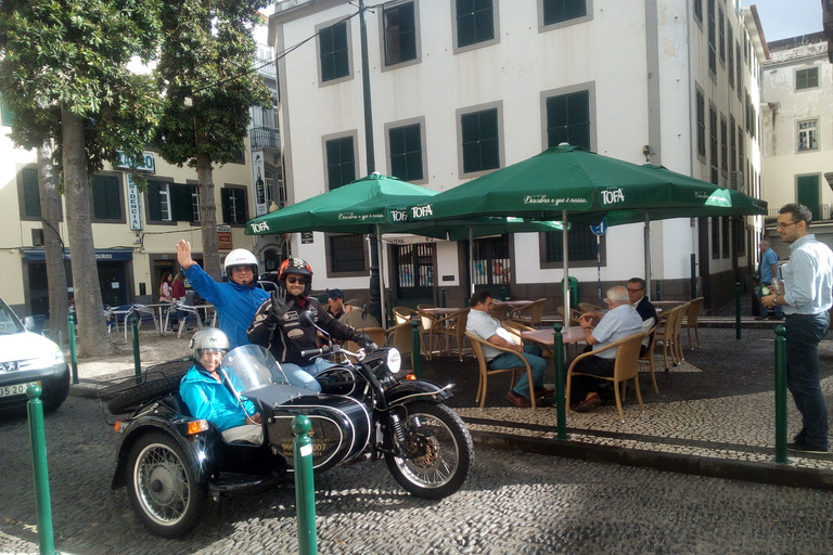 Funchal : visite guidée en side-carOption standard