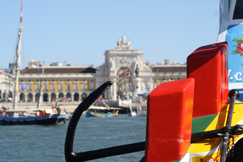 Lisbon: Tagus River Sunset Cruise in a Traditional Vessel River Tagus Sunset Cruise in Lisbon