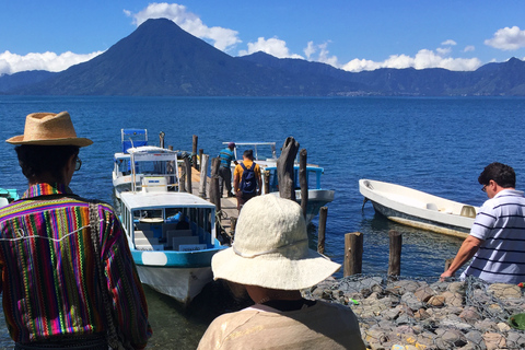 From Guatemala City: Lake Atitlan & San Juan Village Tour From Guatemala City: Lake Atitlan & Santiago Village Tour