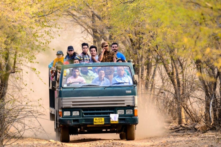 Vanuit Jaipur: Rondleiding door Ranthambore met taxiTour met privéauto en chauffeur