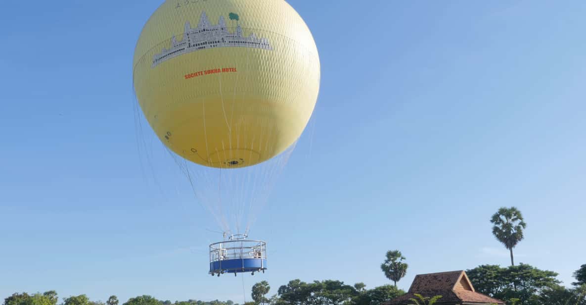Angkor Wat: Small-Group Tour with Balloon Ride and Lunch