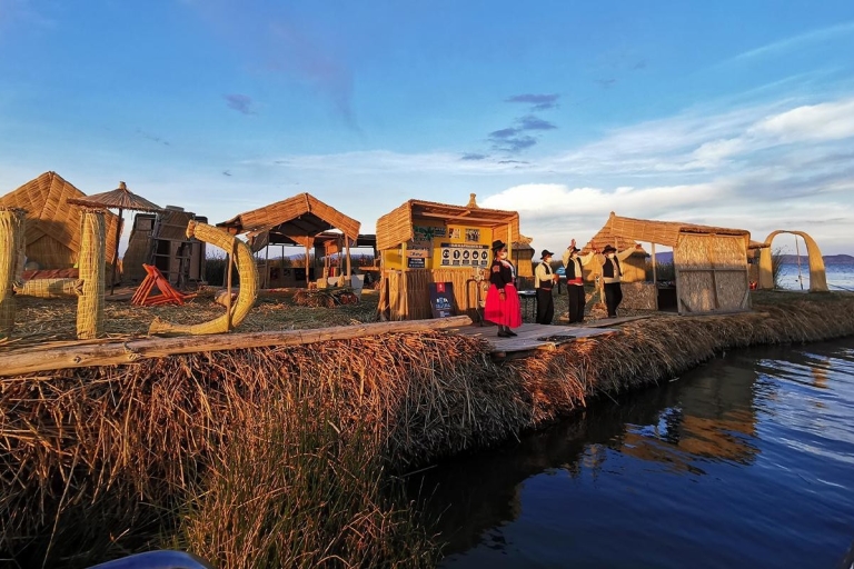 Cały dzień nad jeziorem Titicaca: odwiedź wyspy Uros i Taquile