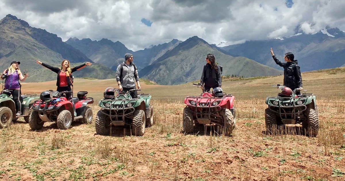 Atvs Tour In Moray And Maras Salt Mines From Cusco Getyourguide