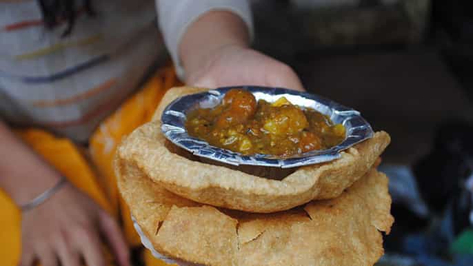 varanasi private evening street food tour