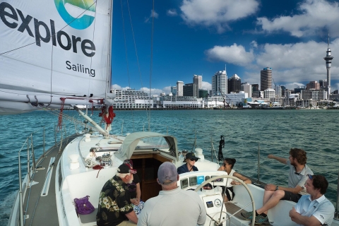 Auckland Harbour 1,5-godzinny rejs żaglowyPoranny 1,5-godzinny rejs żaglówką