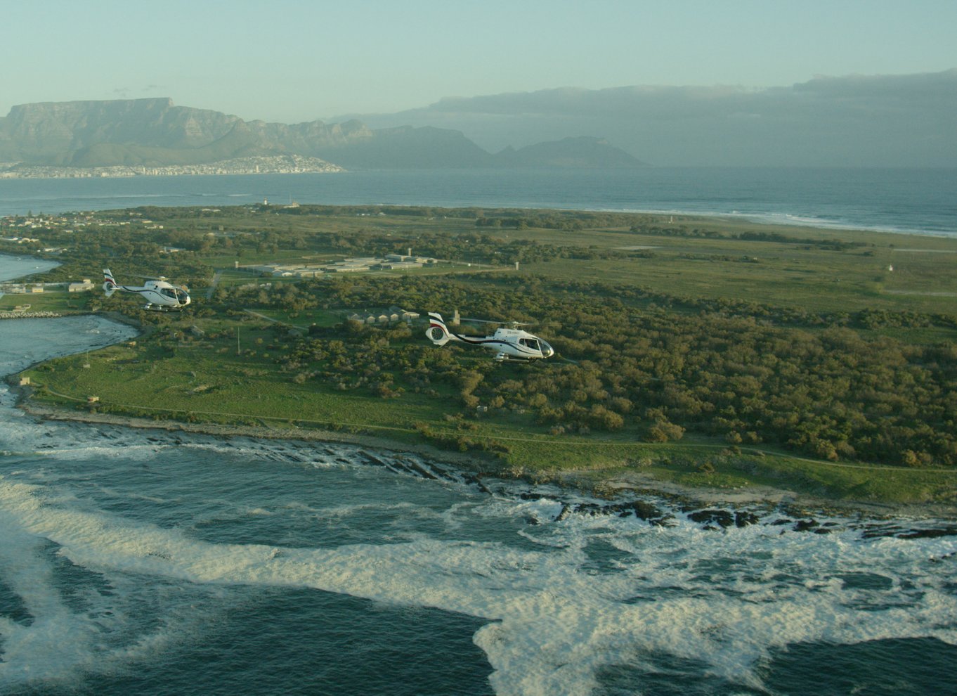 Robben Island i luften Scenic Helicopter Flight