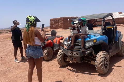 Marrakech : Excursion en Buggy 1000cc à la palmeraie et théMarrakech : Excursion privée en Buggy 1000cc à la palmeraie