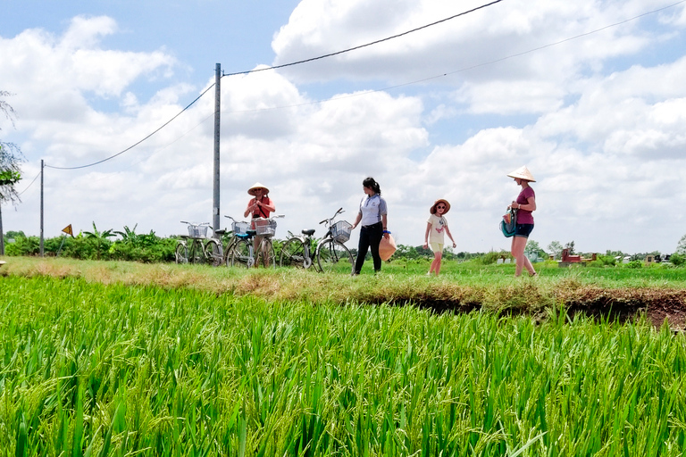 Z Ho Chi Minh: półdniowa łódź motorowa Mekong i wycieczka rowerowaWycieczka w małej grupie