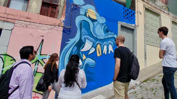 porto halfday street art tour
