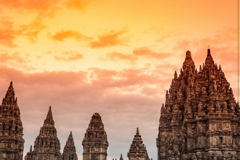 Yogyakarta: Prambanan Temple Guided Private Tour with Ticket Prambanan Temple Guided Private Tour without Ticket