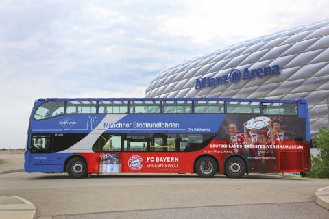 München: Hop-On/Hop-Off-Tour mit Doppeldecker-Bus