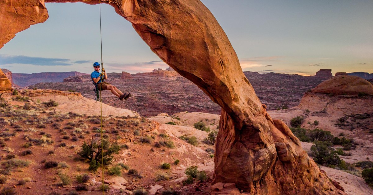 Moab FullDay Rock Climbing Experience GetYourGuide