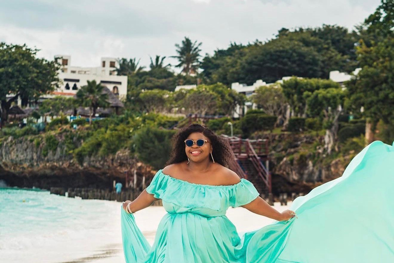 Zanzibar: FlyDress Photoshoot – Professional Camera & Drone.