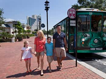 International Drive: I-Ride Trolley mit unbegrenzten Fahrten International Drive: I-Ride Trolley mit unbegrenzten Fahrten