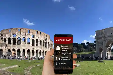 Kolosseum, Forum, Palatin-Eingang & 3D Audioguide