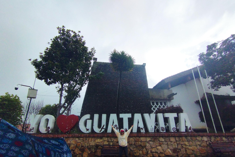From Bogota: Guatavita Lagoon and Crazy House Museum Tour