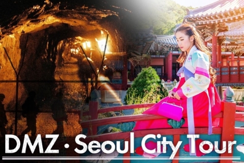 DMZ, Palacio de Gyeongbokgung y visita a la ciudad de SeúlDMZ, almuerzo, Palacio Gyeongbok, vestíbulo del Hotel President 1F