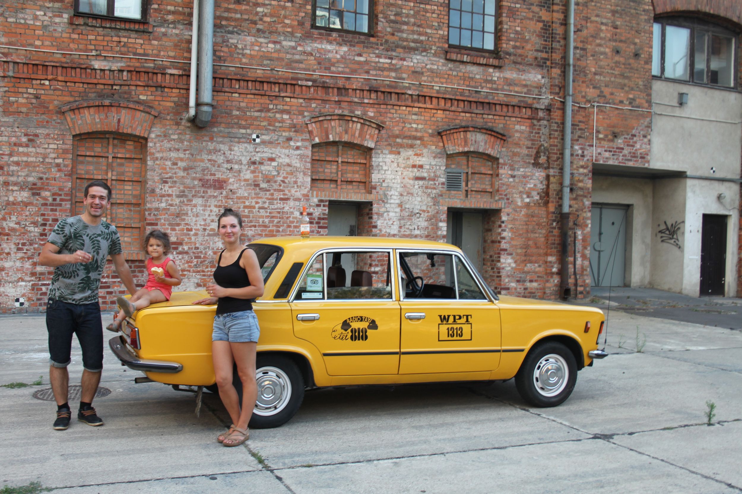 Warschau: Historische private Tour im Retro-Fiat