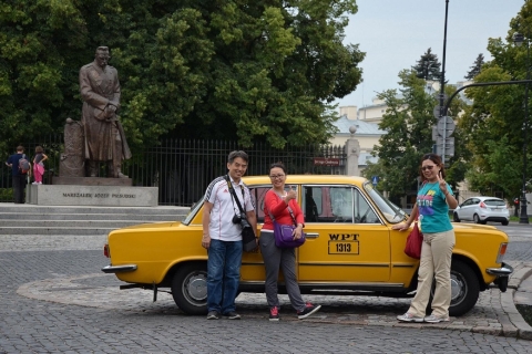 Varsovie : Visite privée historique en Fiat rétro