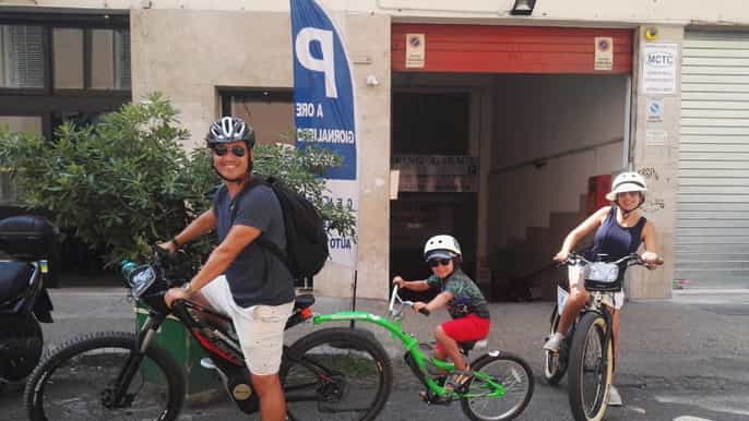 rome by bike ebike rental