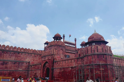 Nueva Delhi: Fuerte Rojo, Jama Masjid y Chandni Chowk con almuerzoTour por el Fuerte Rojo, Jama Masjid y Chandni Chowk