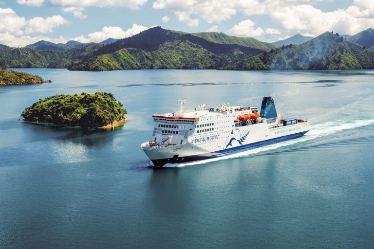 Wellington en Picton: Interislander VeerbootVeerboot van Wellington naar Picton