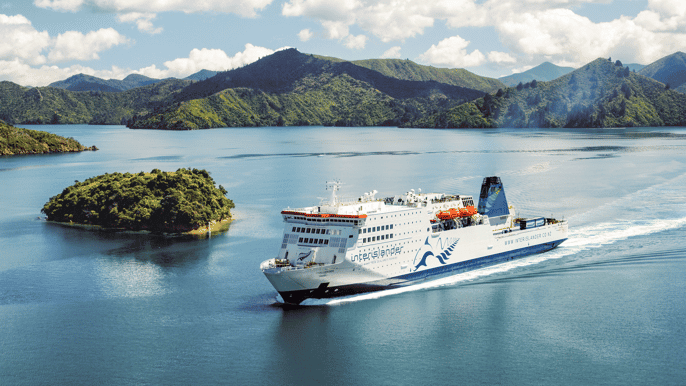 1way ferry service between wellington and picton