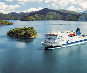 Wellington and Picton: Interislander Ferry