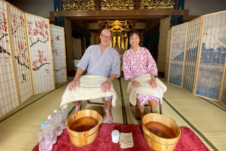 Osaka : Reiki japonais ＆Massage aromatique au temple