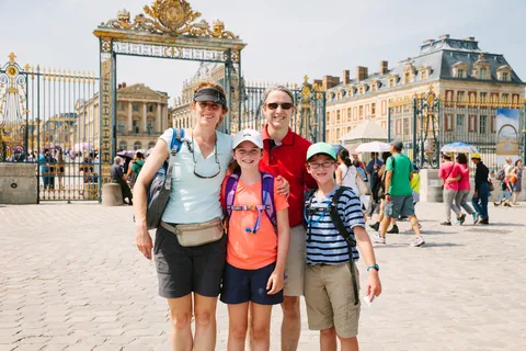 Fra Paris: Versailles slott og hage Sykkeltur med billetter
