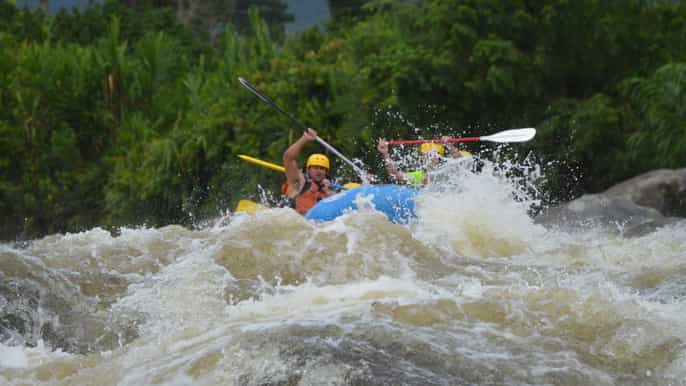 san jose fullday rafting and high ropes combo tour