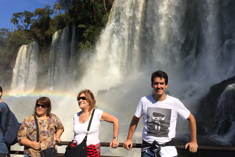 Ganztägige Iguassu-Fälle auf beiden Seiten - Brasilien und ArgentinienAbreise von den Hotels in der Innenstadt von Foz do Iguaçu