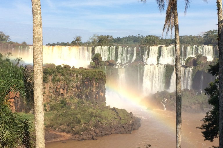 Ganztägige Iguassu-Fälle auf beiden Seiten - Brasilien und ArgentinienAbreise von den Hotels in der Innenstadt von Foz do Iguaçu