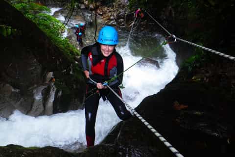banos canyoning experience