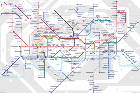 londres excursão de metrô de 2 horas