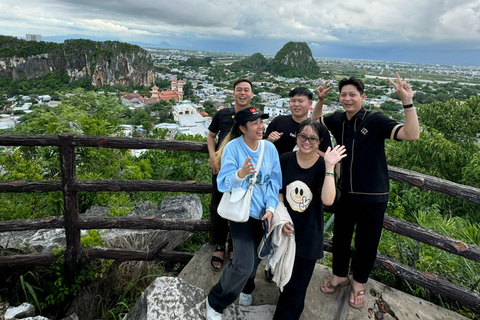 Excursão turística de meio dia à cidade de Da Nang em motaPasseio de mota