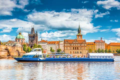 Prague : croisière touristique de 2 h sur la VltavaCroisière sur la Vltava - billets seuls